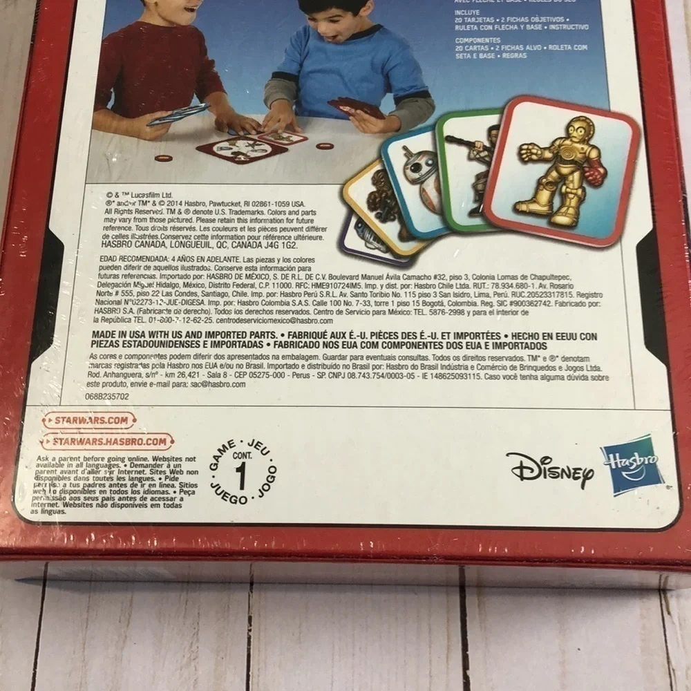 Star Wars Hands Down Game.  Sealed - Picture 3 of 4